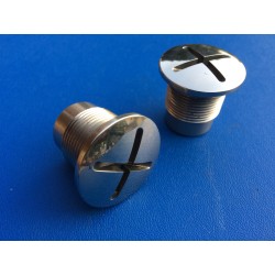 BULTACO METRALLA MK 2 JUEGO TORNILLOS HORQUILLA DELANTERA INOX M6