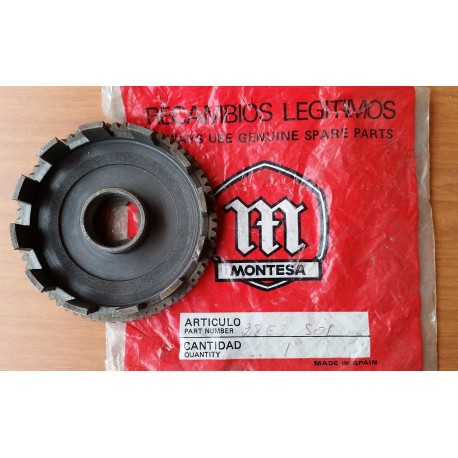 CORONA EMBRAGUE NUEVA MONTESA COTA 123, RECAMBIO ORIGINAL MONTESA