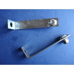 JUEGO SOPORTES PLACA DELANTERA PORTA Nº ( MONTESA COTA 25 )