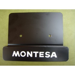 PLACA DELANTERA PORTA Nº -MONTESA COTA 25