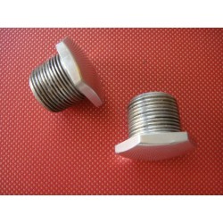 TAPON / TORNILLO ALUMINIO BARRA HORQUILLA  COTA 25  USADOS