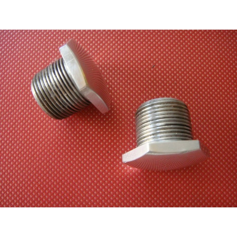 TAPON / TORNILLO ALUMINIO BARRA HORQUILLA  COTA 25  USADOS