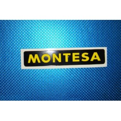 PEGATINA " MONTESA " PARA PLACA METALICA LATERAL MONTESA RAPITA 