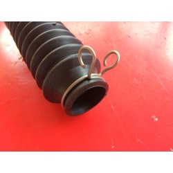 2 MUELLES INOX.  SUJECION FUELLES GOMA HORQUILLA DEL. MONTESA COTA 25