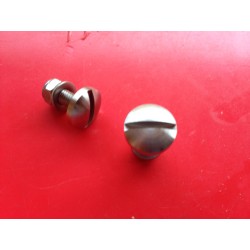 Bultaco Sherpa T, Alpina, Lobito y otras. Juego tornillos sujecion lateral deposito gasolina